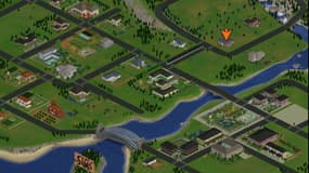 La carte du premier jeu "Les Sims" (2000)