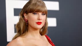 Taylor Swift à la dernière cérémonie des Grammy Awards le 2 février 2025.