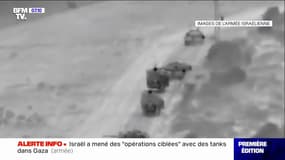 L'armée israélienne annonce avoir mené des "opérations ciblées" avec des tanks dans Gaza