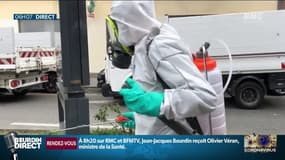 De nombreuses villes ont opté pour la désinfection des principales rues passantes
