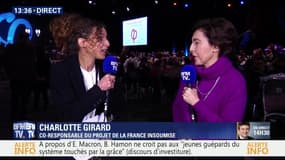 Hamon devant Mélenchon: "Les sondages ne sont pas notre boussole", Charlotte Girard
