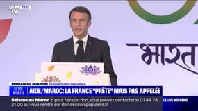 "Une tragédie qui nous touche tous": le président de la République, Emmanuel Macron, s'est exprimé sur le séisme au Maroc