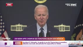 Joe Biden apte à remplir ses fonctions selon son médecin 