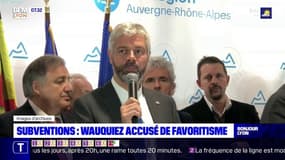 Subventions en Auvergne-Rhône-Alpes: Laurent Wauquiez accusé de favoritisme