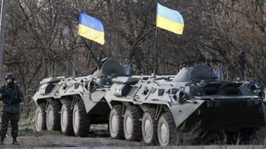 Les chars ukrainiens ont mené des opérations mardi