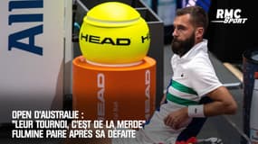 Open d'Australie : "Leur tournoi, c'est de la merde" fulmine Paire après sa défaite