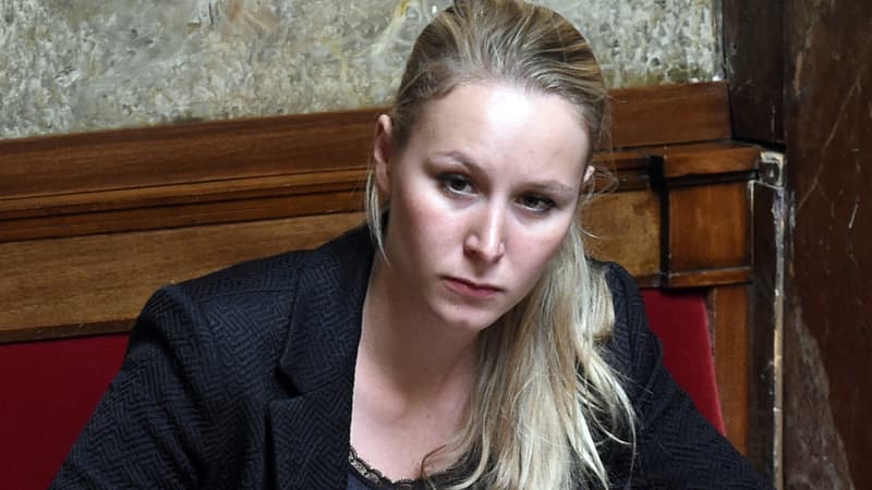 Marion Maréchal-Le Pen à l'Assemblée nationale le 5 mai 2015.