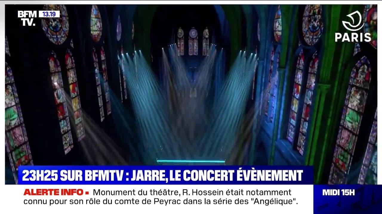 Nouvel An le concert de JeanMichel Jarre dans une cathédrale NotreDame virtuelle à suivre sur