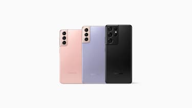 Samsung : bon plan sur les Galaxy S21 5G sur le Shop officiel (durée limitée)