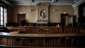 Une salle d'audience du palais de justice de Vienne, en Isère, le 11 janvier 2022