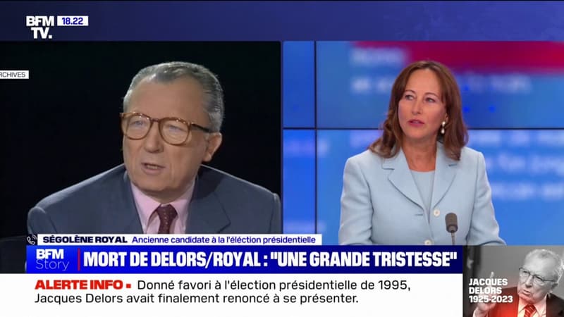 Ségolène Royal sur Jacques Delors: 