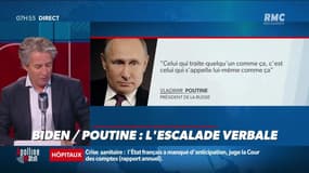 Nicolas Poincaré : Biden/Poutine, l'escalade verbale - 19/03