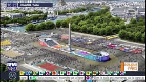 Journée olympique: la place de la Concorde transformée en stade géant le 22 juin