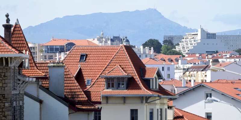 Maisons et appartements à Biarritz, le 23 mai 2021.