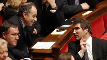 Jacob et Copé à l'Assemblée Nationale