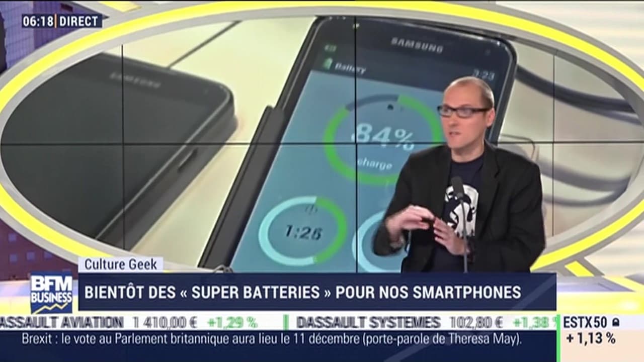 Anthony Morel Bientôt des "super batteries" pour nos smartphones 27/11