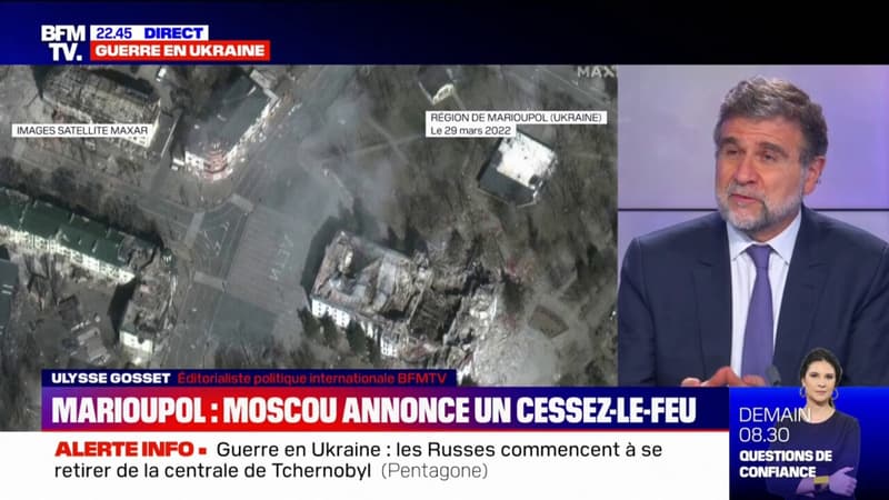 Guerre en Ukraine: Moscou annonce un cessez-le-feu à Marioupol jeudi pour évacuer des civils