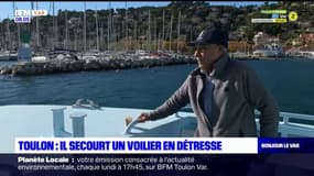 Toulon: il raconte comment il a sauvé un voilier en détresse