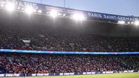 Les tribunes du Parc des Princes lors de la rencontre France-Irlande, le 07/09/2023