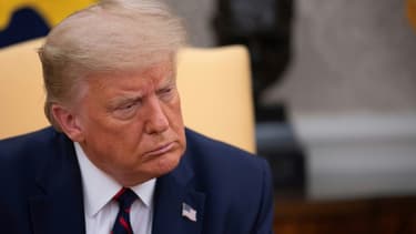 Le président américain Donald Trump s'exprime depuis le Bureau ovale le 30 juillet 2020
