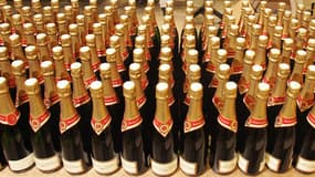 Des bouteilles de champagne. (photo d'illustration)