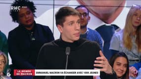 #Granddébat - "Ça ne sert à rien d'avoir des ministres plus jeunes pour faire une politique de vieux !" @MaximeLledo #GGRMC 