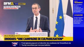 Drogues: Bruno Retailleau lance "une campagne de culpabilsation" des consommateurs