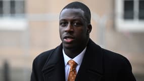 Benjamin Mendy au tribunal de Chester, le 17 novembre 2022