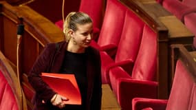 La cheffe des députés insoumis, Mathilde Panot, le 9 décembre 2025 à l'Assemblée nationale 