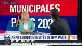 Pour Anne Lebreton, candidate à l'investiture LaREM l’enjeu des municipales à Paris sera de "réussir le Grand Paris"