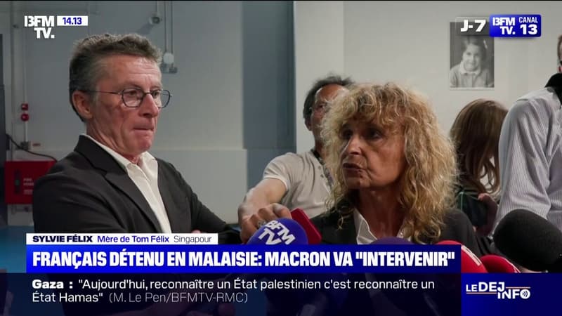 Tom Félix, incarcéré en Malaisie: Emmanuel Macron va 