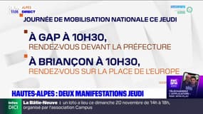 Hautes-Alpes: deux manifestations prévues ce jeudi à Gap et à Briançon
