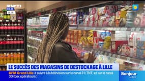 Le succès des magasins de destockage à Lille