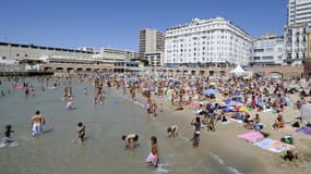 La plage des Catalans, à Marseille. (Illustration)