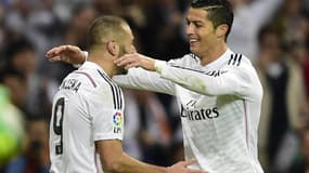 Karim Benzema et Cristiano Ronaldo