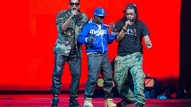 A Tribe Called Quest en concert à New York, le 20 novembre 2013