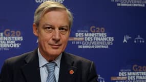 Christian Noyer ne veut pas voir de "récession" pour la France, même si son institution met techniquement l'Hexagone dans cette situation