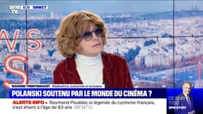 Nadine Trintignant sur les accusations qui pèsent sur Roman Polanski: "La première était peut-être vraie, les autres, j'ai un énorme doute, je pense que c'est faux"