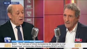 Les "orphelins de moins de 5 ans" seront rapatriés de Syrie "si les conditions le permettent", annonce Jean-Yves Le Drian