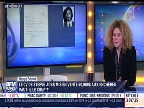 Happy Boulot: Le CV de Steve Jobs mis en vente à 50 000 dollars aux enchères - 14/03