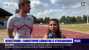 Athlétisme: Christophe Lemaitre à Strasbourg ce vendredi