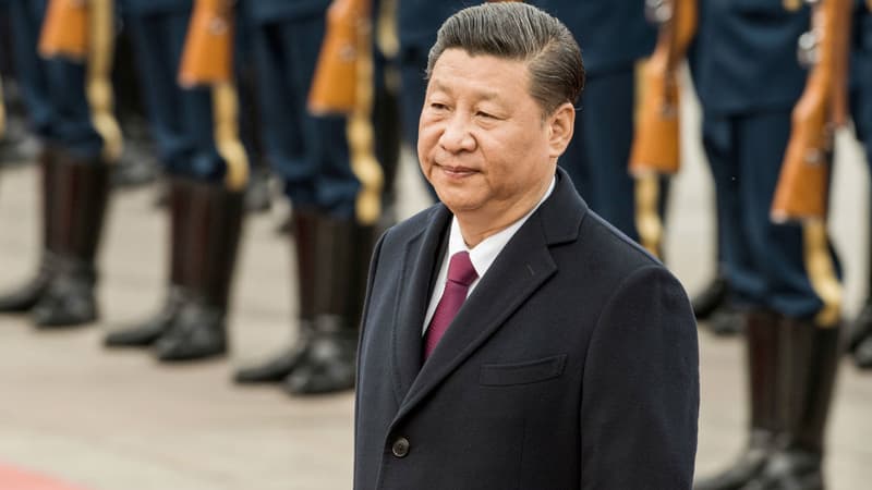 Le dirigeant de la Chine Xi Jinping à Pékin, le 10 avril 2017.