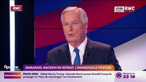 Michel Barnier en mission séduction devant les macronistes