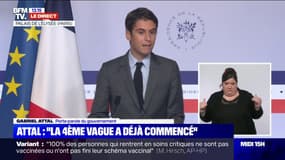 Gabriel Attal: "Notre couverture vaccinale reste insuffisante" 