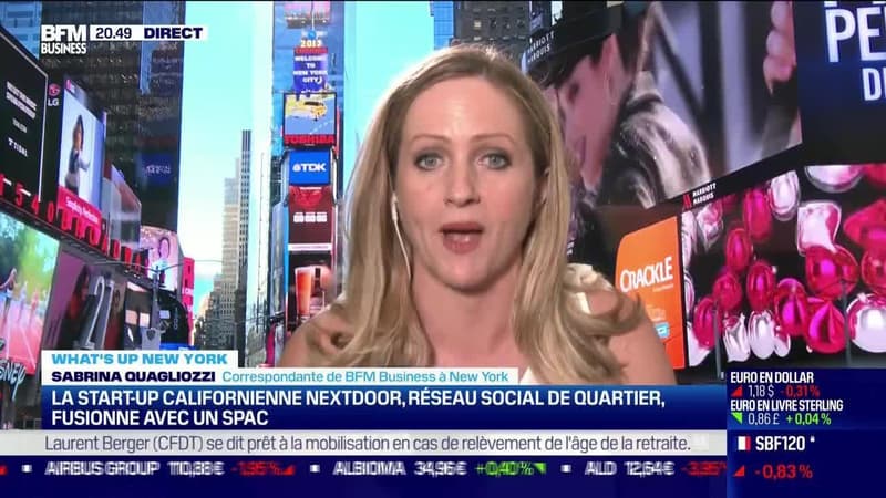 What's up New York : La start-up californienne Nextdoor, réseau social de quartier, fusionne avec un SPAC - 06/07