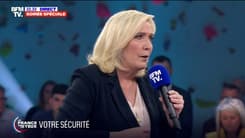 Marine Le Pen: "Il va falloir déterminer dans le règlement intérieur des écoles des sanctions qui tomberont s'il y a des faits de harcèlement à l'égard d'un élève"