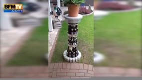 Il installe un frigo sous-terrain dans son jardin pour conserver ses bières