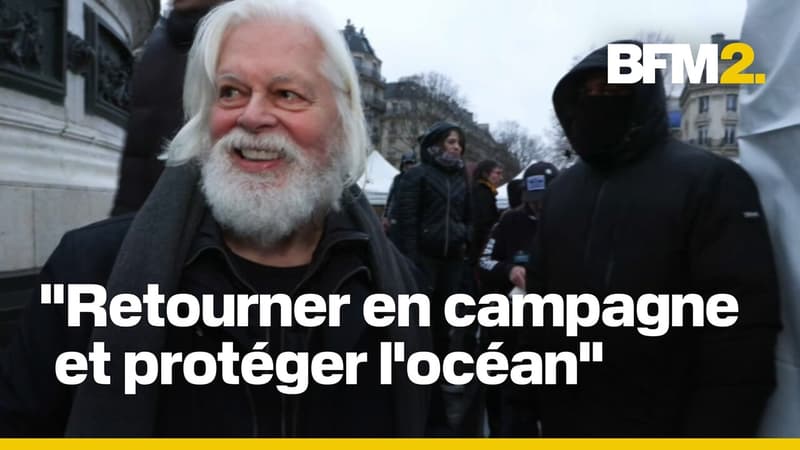 Libération, retour en mer, famille...Les premiers mots de Paul Watson après son retour en France