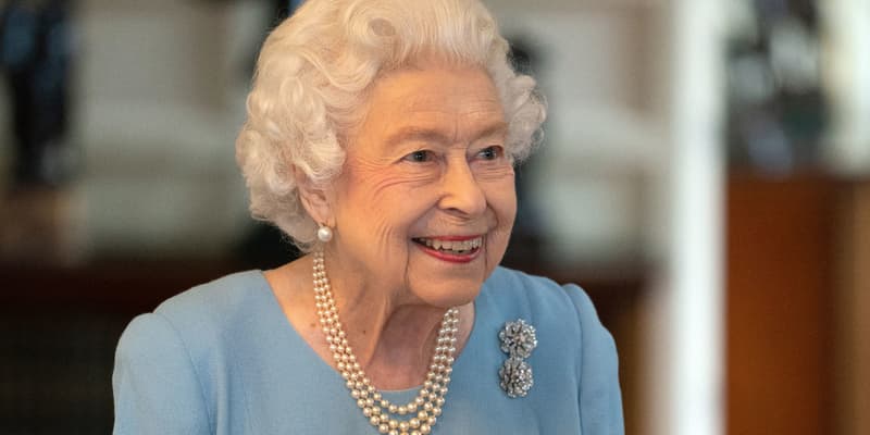 La reine Elizabeth II le 5 février 2022