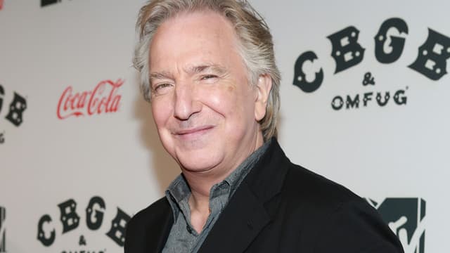 L'acteur Alan Rickman en octobre 2013 à New York